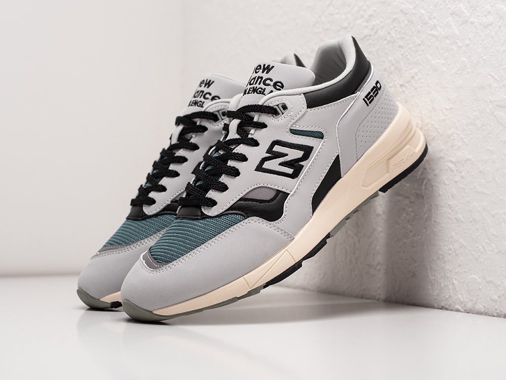 New Balance 530 Made in England Anniversary Pack серые кожа мужские (AR27973) - фото 2 New Balance 530 Made in England Anniversary Pack серые кожа мужские (AR27973) - фото 2