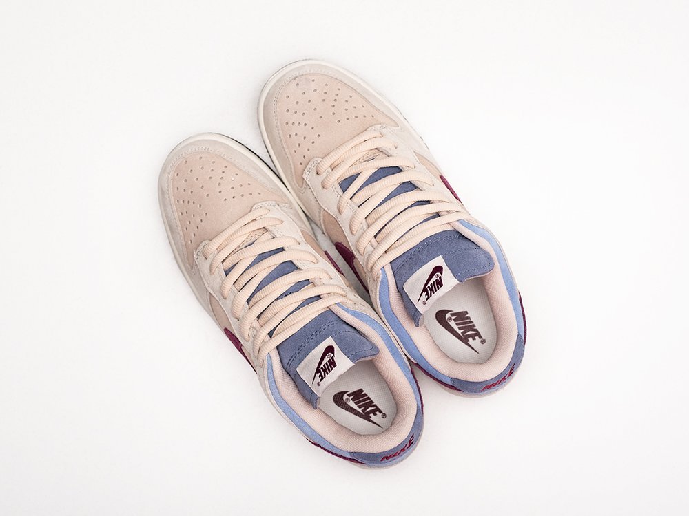 Nike SB Dunk Low бежевые замша мужские (AR28355) - фото 3 Nike SB Dunk Low бежевые замша мужские (AR28355) - фото 3