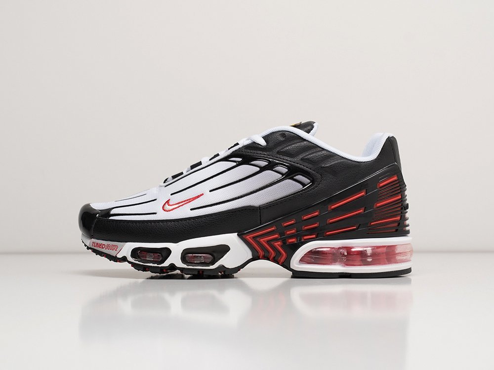 Nike Air Max Plus 3 белые текстиль мужские (AR28363) - фото 1 Nike Air Max Plus 3 белые текстиль мужские (AR28363) - фото 1