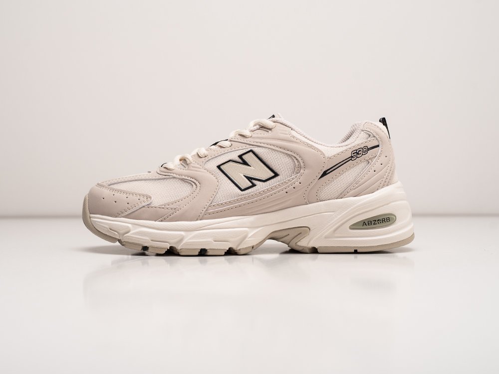 New Balance 530 бежевые кожа женские (AR28365) - фото 1 New Balance 530 бежевые кожа женские (AR28365) - фото 1