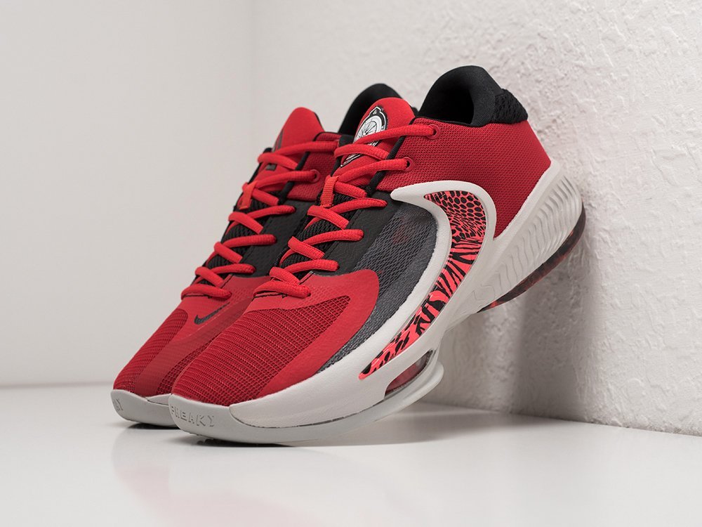 Nike Zoom Freak 4 Safari красные текстиль мужские (AR28368) - фото 2