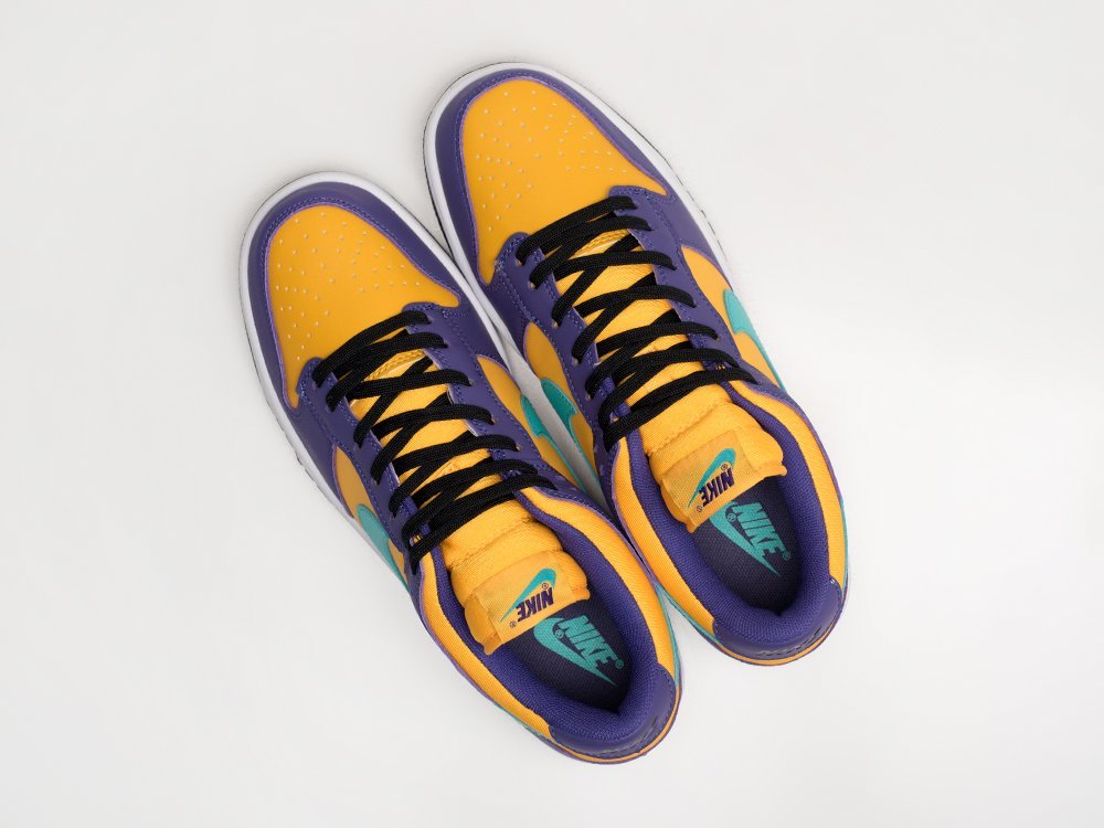 Nike x Lisa Leslie x SB Dunk Low Sparks фиолетовые кожа мужские (AR28373) - фото 3