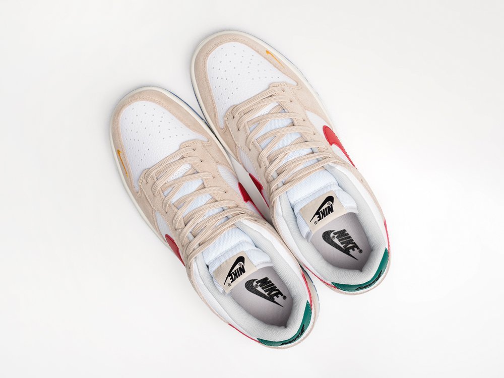 Nike SB Dunk Low Light Iron Ore белые кожа мужские (AR28374) - фото 3 Nike SB Dunk Low Light Iron Ore белые кожа мужские (AR28374) - фото 3