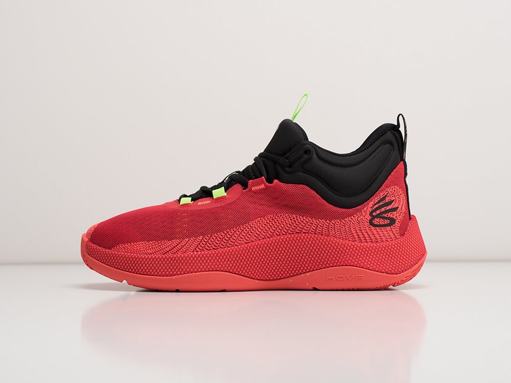 Under Armour Curry HOVR Splash красные текстиль мужские (AR28375) - фото 1