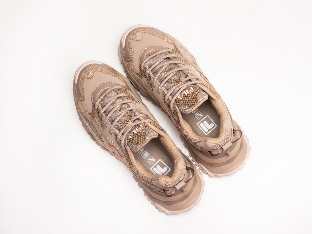 FILA Fusion Bianco бежевые текстиль женские (AR28388) - фото 3 FILA Fusion Bianco бежевые текстиль женские (AR28388) - фото 3