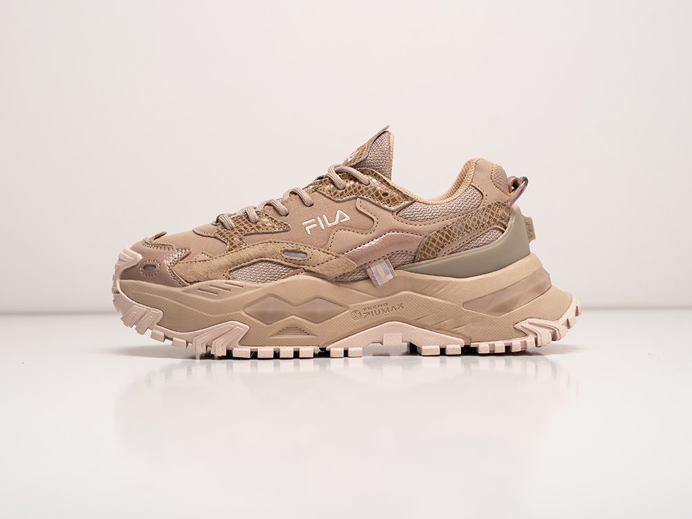 FILA Fusion Bianco бежевые текстиль женские (AR28388) - фото 1 FILA Fusion Bianco бежевые текстиль женские (AR28388) - фото 1