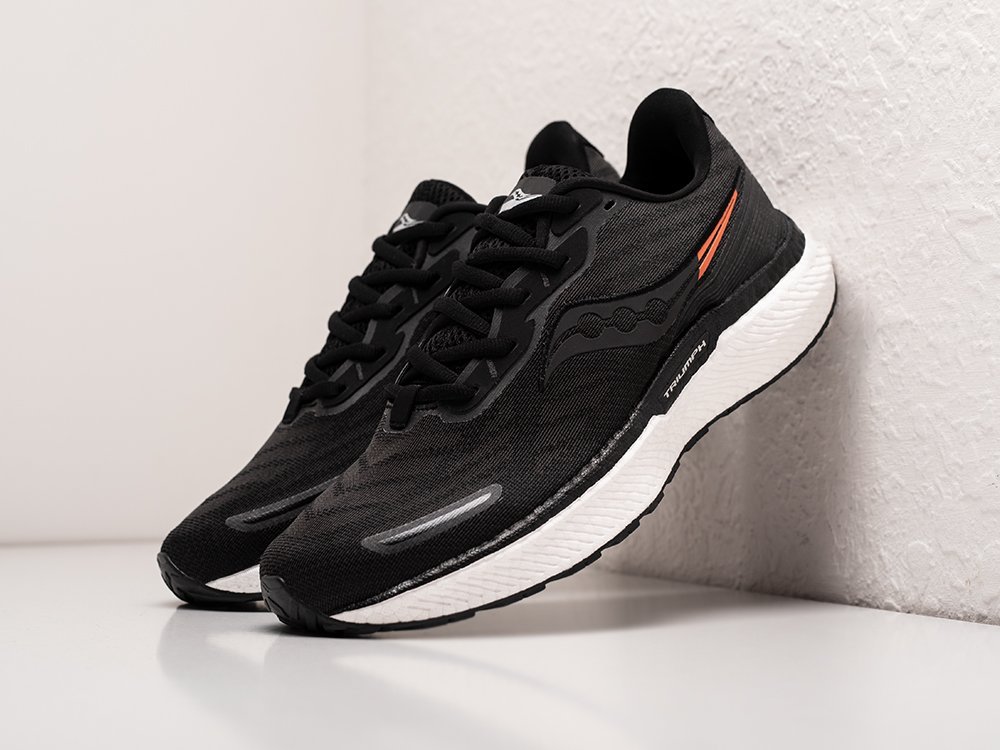 Saucony Triumph 19 черные текстиль мужские (AR28399) - фото 2 Saucony Triumph 19 черные текстиль мужские (AR28399) - фото 2