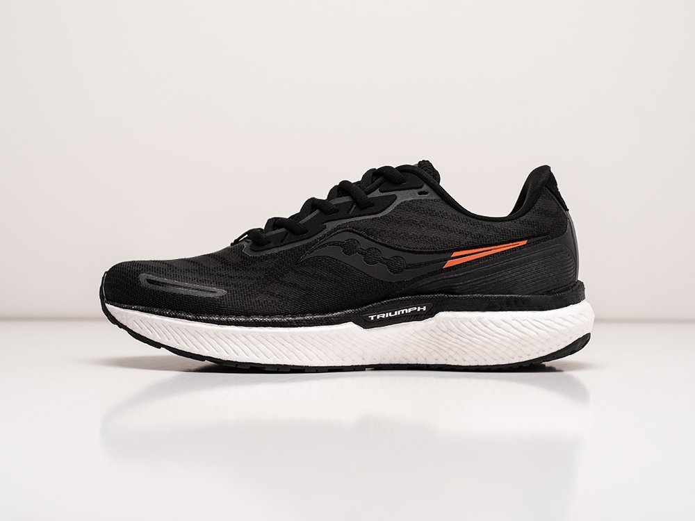 Saucony Triumph 19 черные текстиль мужские (AR28399) - фото 1 Saucony Triumph 19 черные текстиль мужские (AR28399) - фото 1