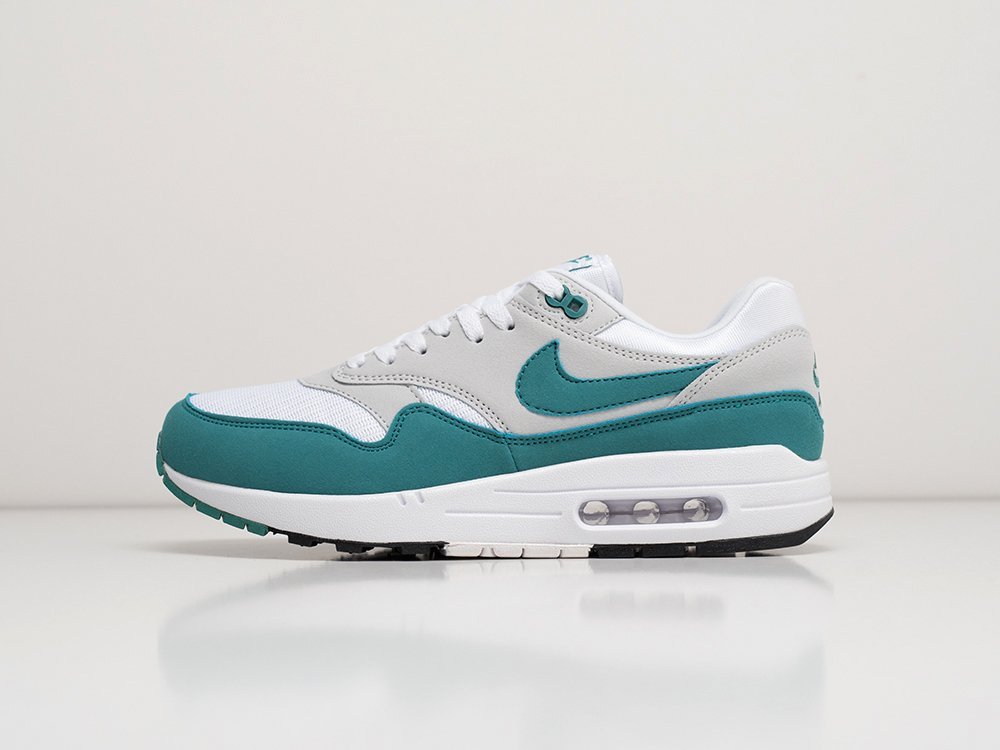 Nike Air Max 1 Evergreen зеленые кожа мужские (AR28491) - фото 1 Nike Air Max 1 Evergreen зеленые кожа мужские (AR28491) - фото 1