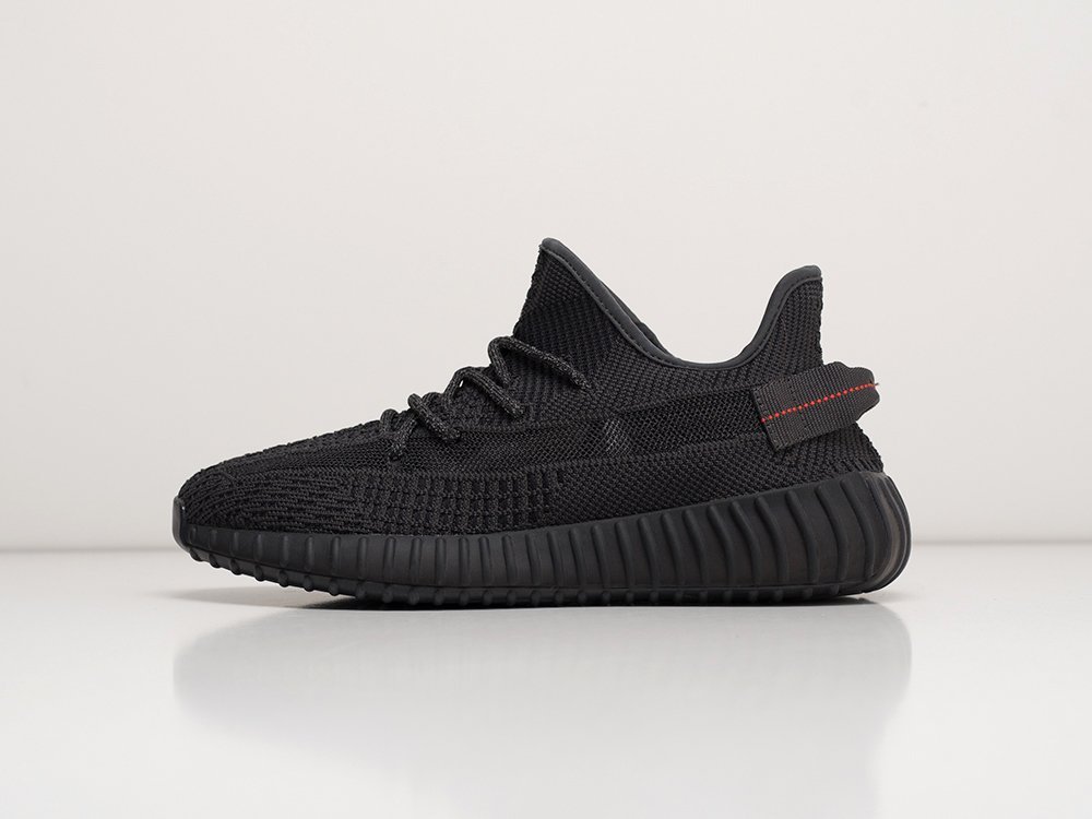 Adidas Yeezy 350 Boost v2 черные текстиль мужские (AR28547) - фото 1 Adidas Yeezy 350 Boost v2 черные текстиль мужские (AR28547) - фото 1