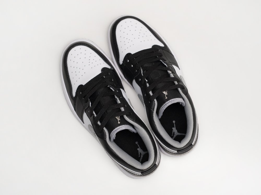 Nike Air Jordan 1 Low WMNS черные кожа женские (AR28548) - фото 3