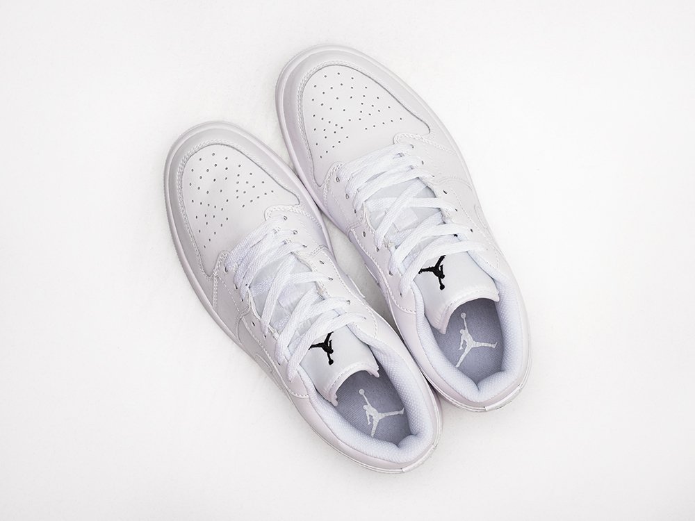 Nike Air Jordan 1 Low белые кожа мужские (AR28557) - фото 3