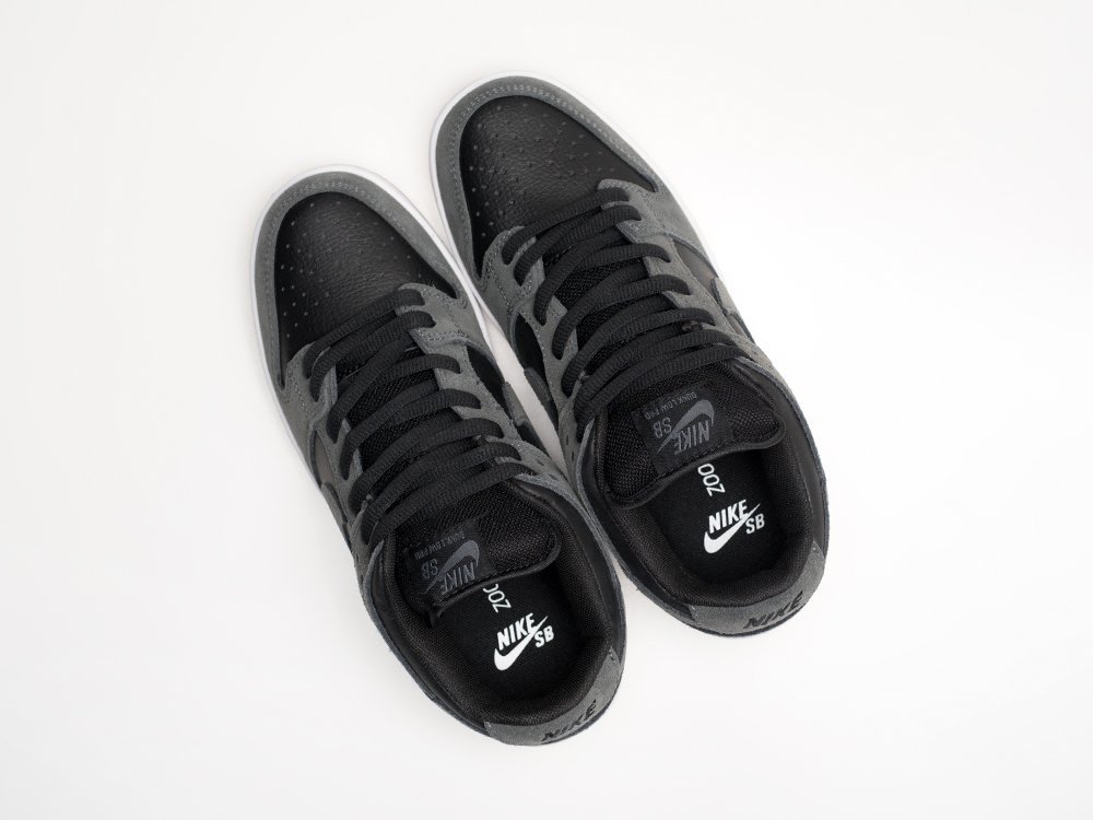 Nike SB Dunk Low TRD Dark Grey WMNS серые замша женские (AR28577) - фото 3