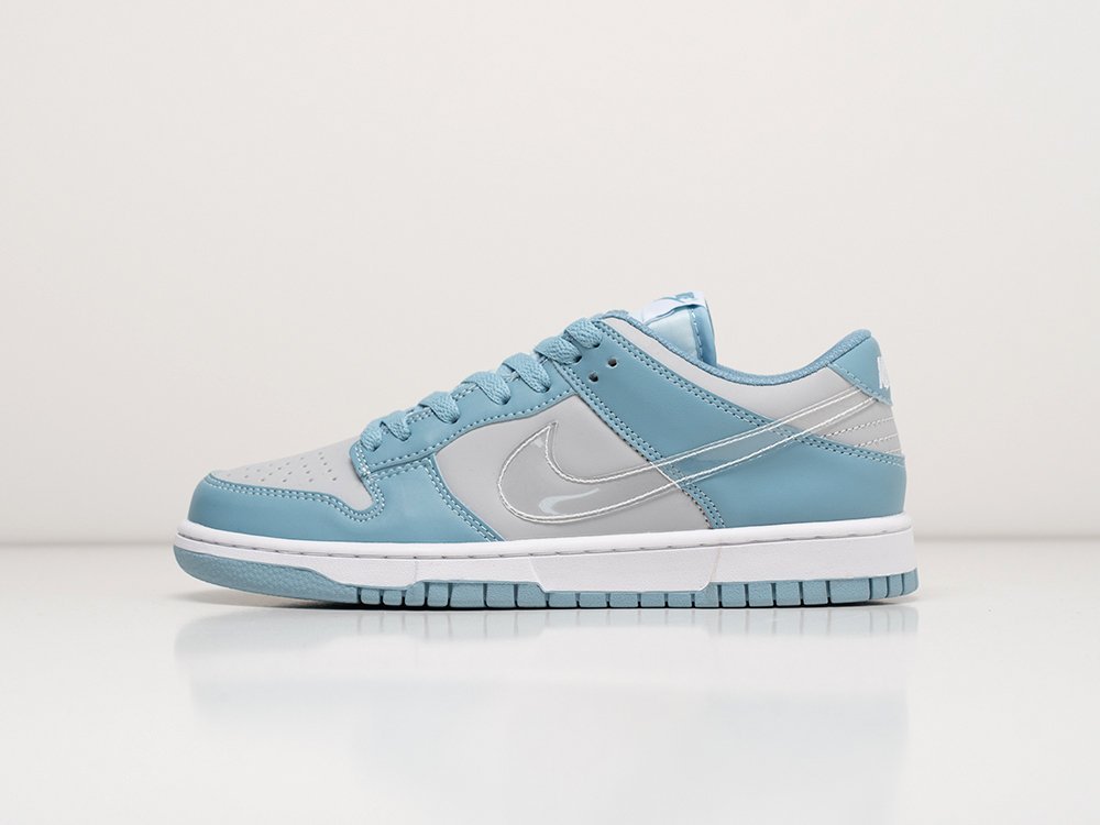 Nike SB Dunk Low GS Aura Clear WMNS синие кожа женские (AR28581) - фото 1