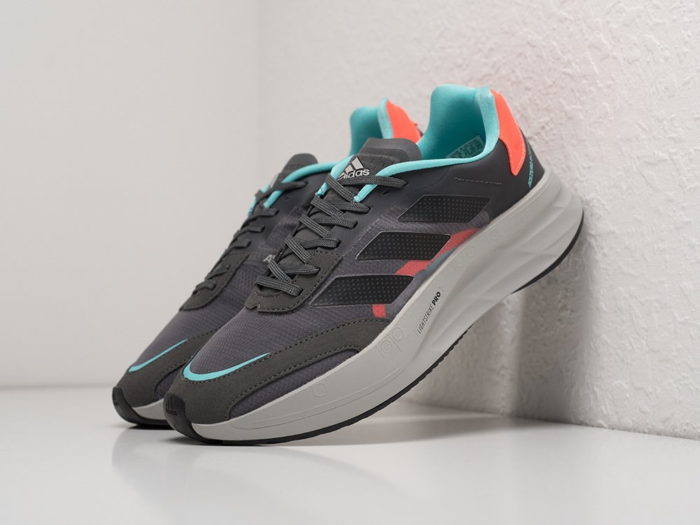 Adidas Adizero Boston 10 серые текстиль мужские (AR28591) - фото 2 Adidas Adizero Boston 10 серые текстиль мужские (AR28591) - фото 2