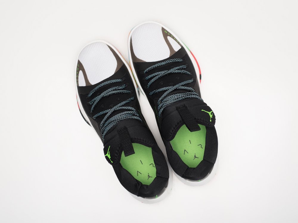 Nike Jordan Zoom Separate Black Multi черные текстиль мужские (AR28593) - фото 3
