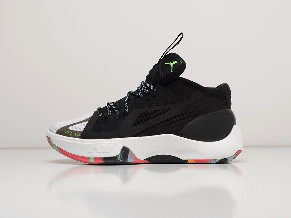 Nike Jordan Zoom Separate Black Multi черные текстиль мужские (AR28593) - фото 1