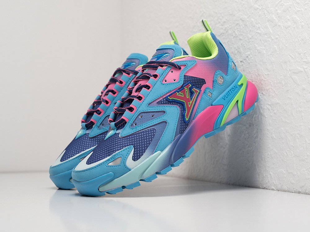 Louis Vuitton Runner Tatic Blue синие текстиль мужские (AR28594) - фото 2 Louis Vuitton Runner Tatic Blue синие текстиль мужские (AR28594) - фото 2