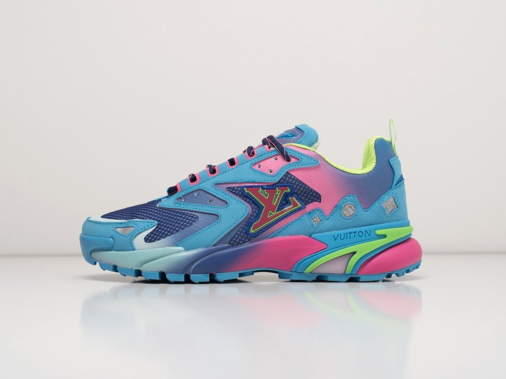 Louis Vuitton Runner Tatic Blue синие текстиль мужские (AR28594) - фото 1 Louis Vuitton Runner Tatic Blue синие текстиль мужские (AR28594) - фото 1