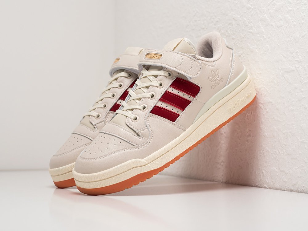 Adidas Forum Low бежевые кожа мужские (AR28596) - фото 2 Adidas Forum Low бежевые кожа мужские (AR28596) - фото 2