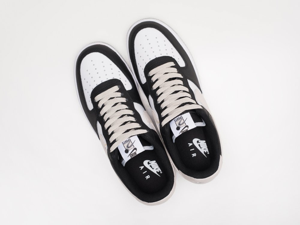 Nike Air Force 1 Low 07 LV8 EMB Raiders черные кожа мужские (AR28602) - фото 3 Nike Air Force 1 Low 07 LV8 EMB Raiders черные кожа мужские (AR28602) - фото 3