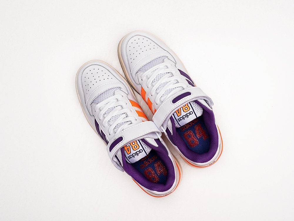 Adidas Forum 84 Low Phoenix Suns WMNS белые кожа женские (AR28610) - фото 3 Adidas Forum 84 Low Phoenix Suns WMNS белые кожа женские (AR28610) - фото 3