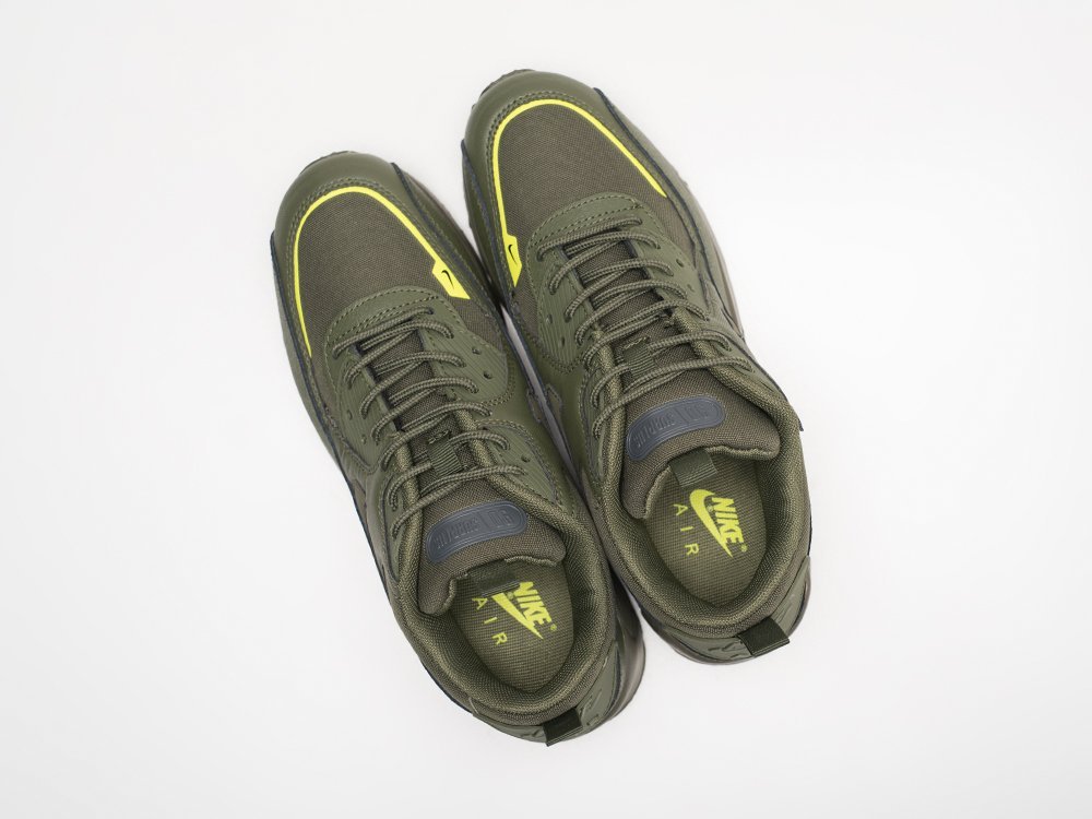 Nike Air Max 90 Surplus Cargo Khaki зеленые кожа мужские (AR28658) - фото 3 Nike Air Max 90 Surplus Cargo Khaki зеленые кожа мужские (AR28658) - фото 3