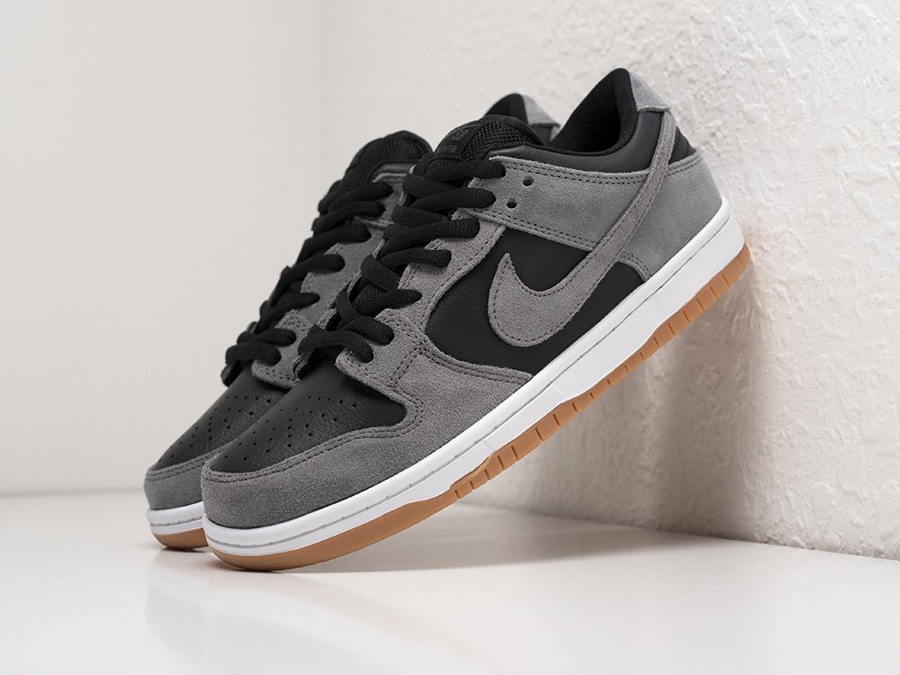 Nike SB Dunk Low TRD Dark Grey серые кожа мужские (AR28661) - фото 2 Nike SB Dunk Low TRD Dark Grey серые кожа мужские (AR28661) - фото 2