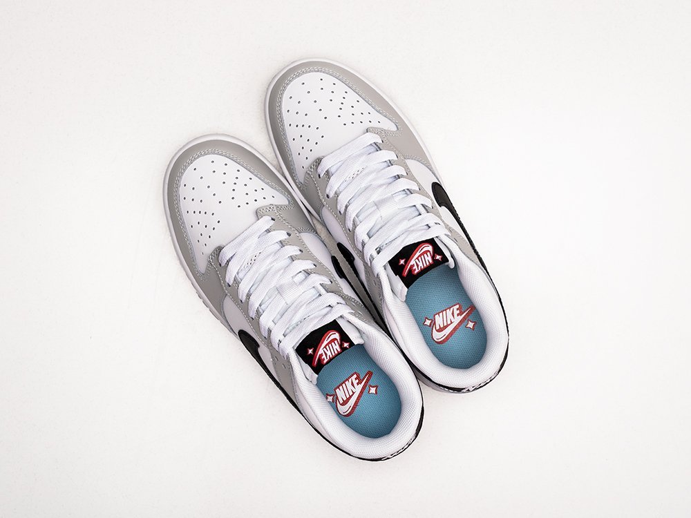 Nike SB Dunk Low Lottery Pack - Grey Fog WMNS серые кожа женские (AR28662) - фото 3 Nike SB Dunk Low Lottery Pack - Grey Fog WMNS серые кожа женские (AR28662) - фото 3