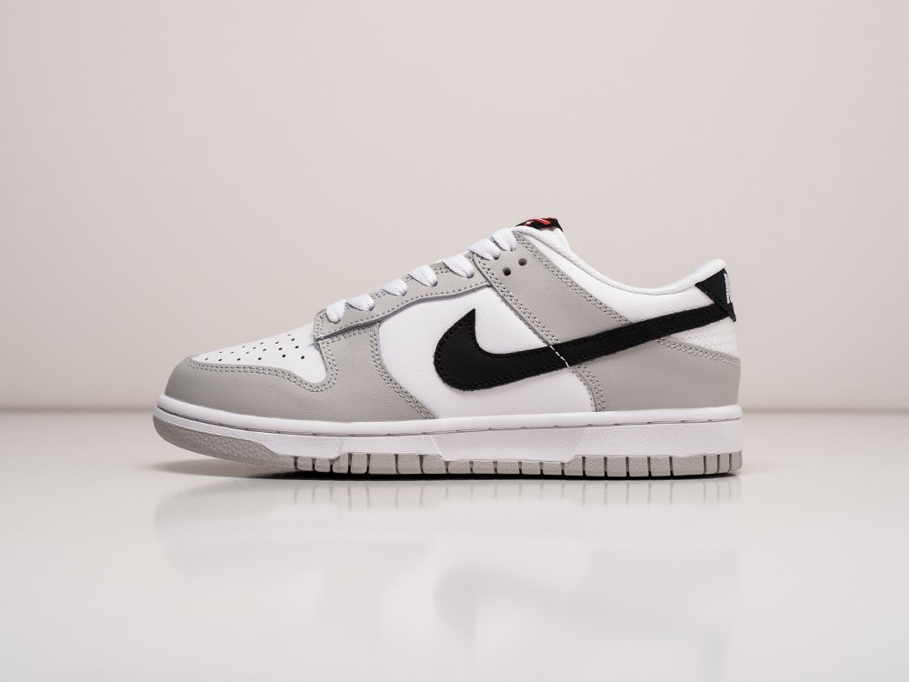 Nike SB Dunk Low Lottery Pack - Grey Fog WMNS серые кожа женские (AR28662) - фото 1