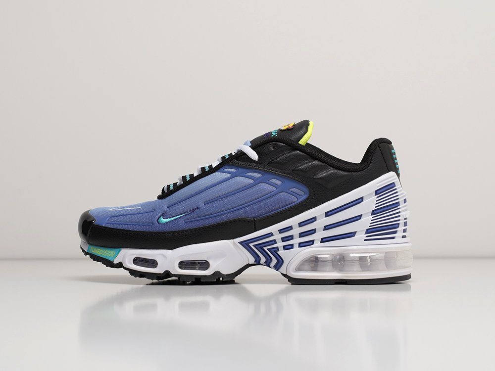 Nike Air Max Plus 3 голубые текстиль мужские (AR28666) - фото 1 Nike Air Max Plus 3 голубые текстиль мужские (AR28666) - фото 1