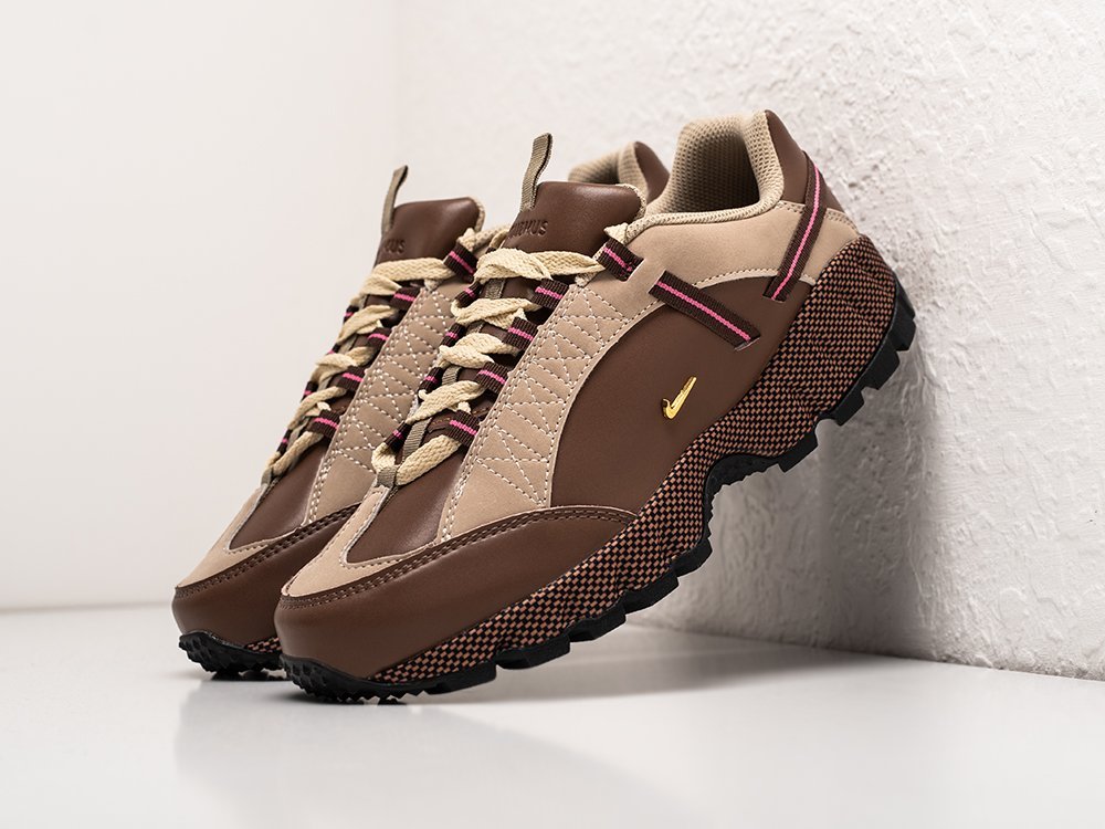 Nike x Jacquemus x Air Humara LX Brown коричневые кожа мужские (AR28672) - фото 2 Nike x Jacquemus x Air Humara LX Brown коричневые кожа мужские (AR28672) - фото 2