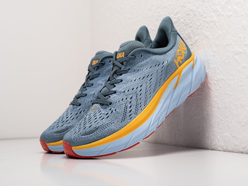 Hoka Clifton 8 голубые текстиль мужские (AR28675) - фото 2 Hoka Clifton 8 голубые текстиль мужские (AR28675) - фото 2