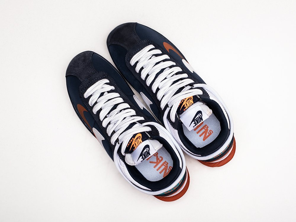 Nike x Sacai x Cortez 4.0 Navy Blue синие текстиль мужские (AR28677) - фото 3 Nike x Sacai x Cortez 4.0 Navy Blue синие текстиль мужские (AR28677) - фото 3