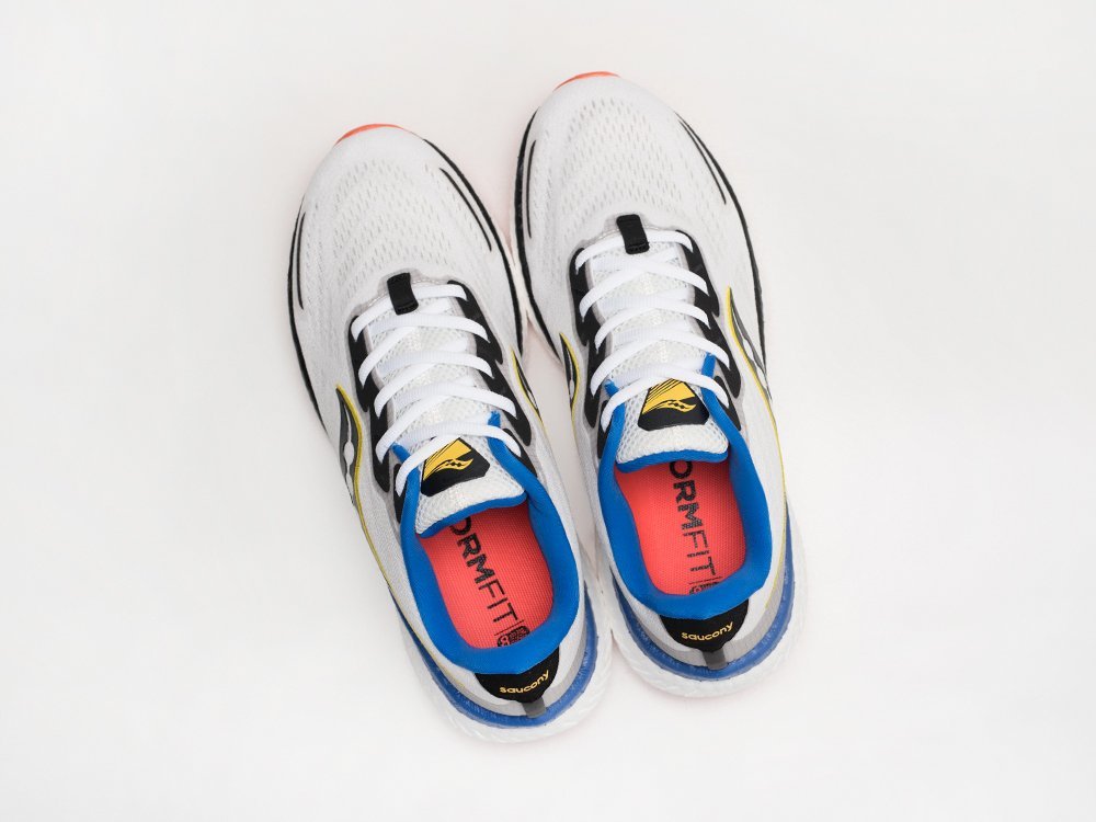 Saucony Triumph 19 белые текстиль мужские (AR28681) - фото 3 Saucony Triumph 19 белые текстиль мужские (AR28681) - фото 3