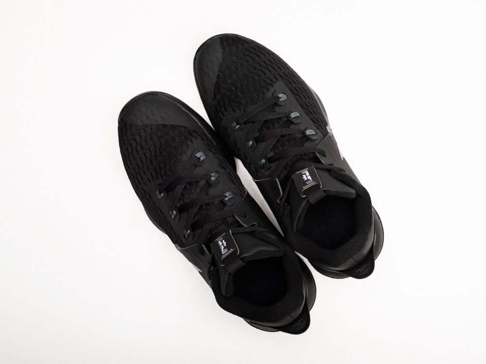 Nike Lebron Witness V GS Black Dark Grey черные текстиль мужские (AR28685) - фото 3