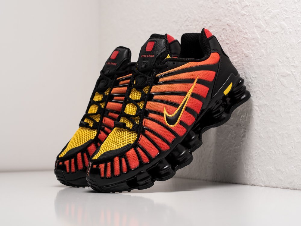 Nike Shox TL оранжевые текстиль мужские (AR28691) - фото 2 Nike Shox TL оранжевые текстиль мужские (AR28691) - фото 2