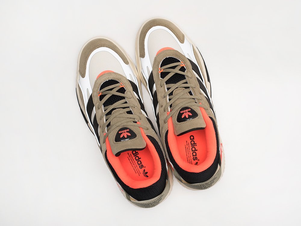 Adidas Niteball II Orbit Green Orange белые текстиль мужские (AR28694) - фото 3 Adidas Niteball II Orbit Green Orange белые текстиль мужские (AR28694) - фото 3