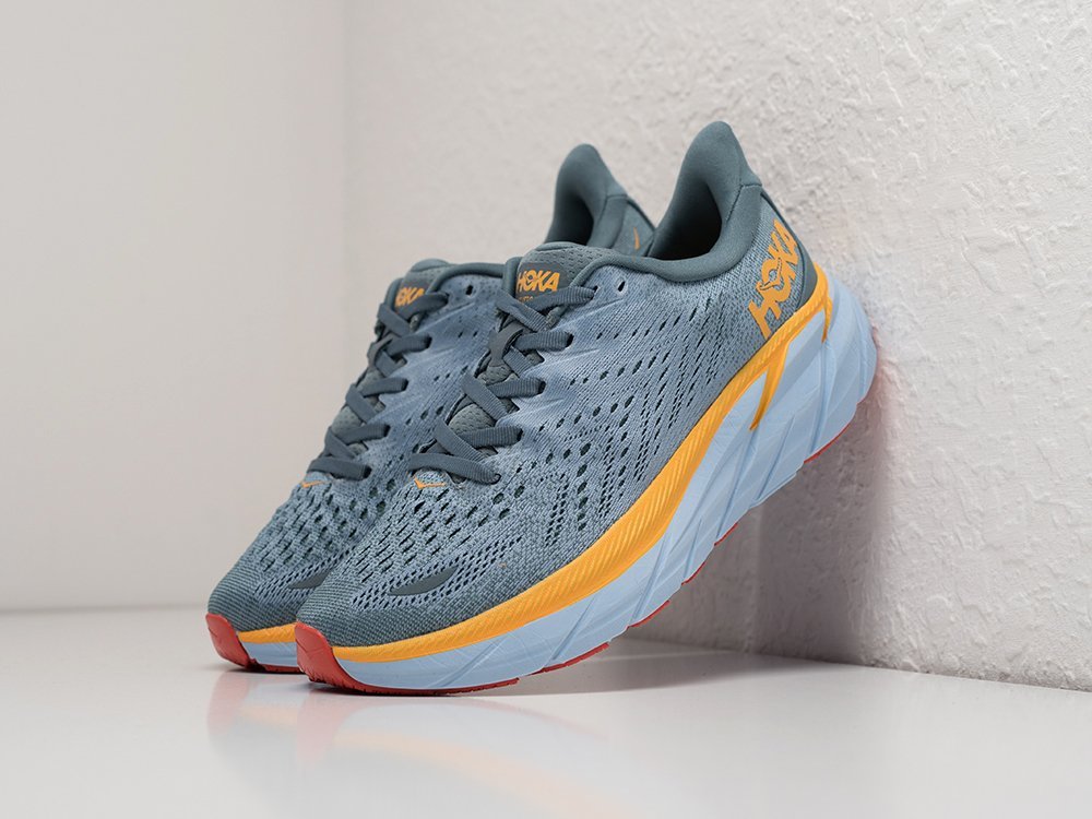 Hoka Clifton 8 WMNS голубые текстиль женские (AR28721) - фото 2