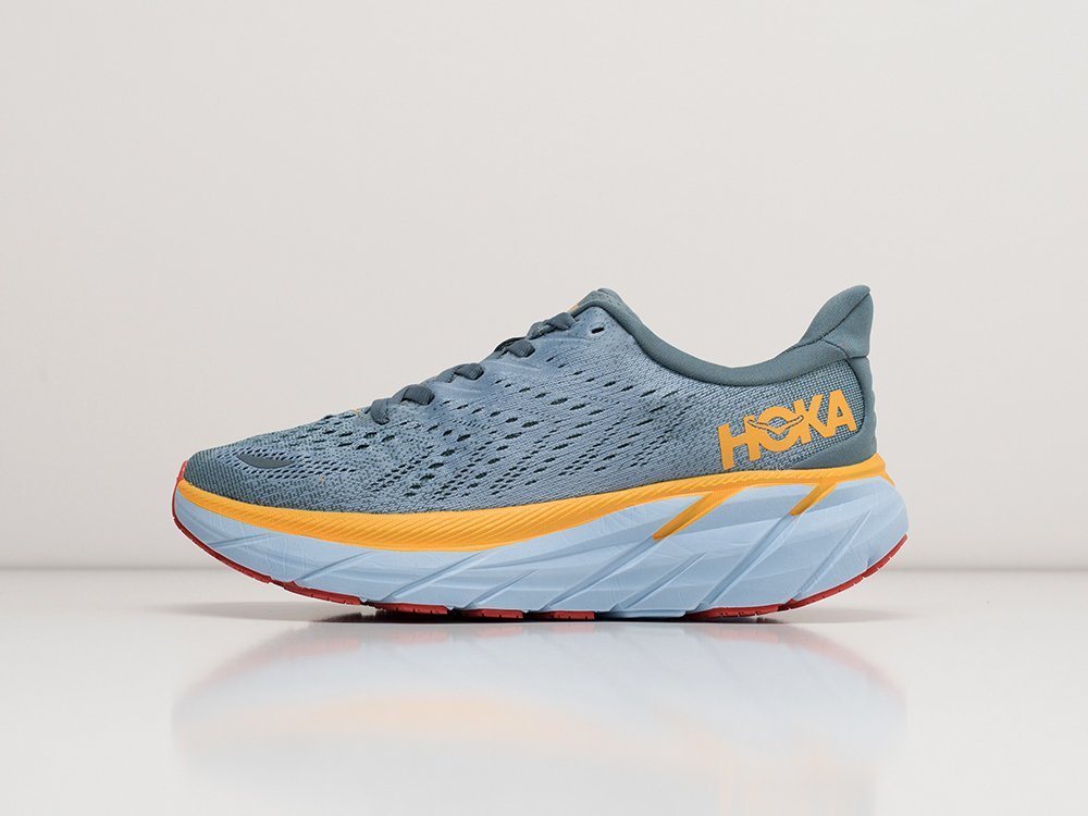 Hoka Clifton 8 WMNS голубые текстиль женские (AR28721) - фото 1