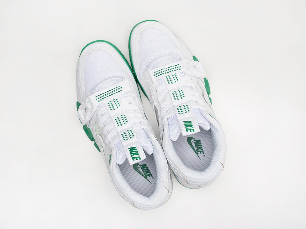 Nike Air Trainer 1 SP White - Pine Green белые кожа мужские (AR28724) - фото 3 Nike Air Trainer 1 SP White - Pine Green белые кожа мужские (AR28724) - фото 3