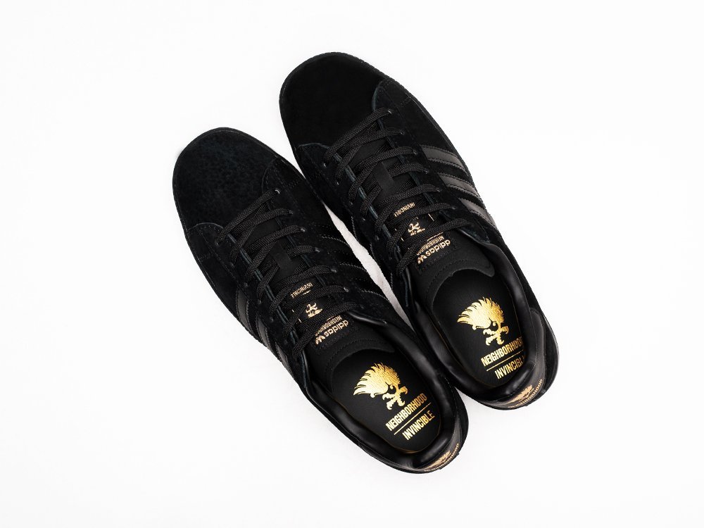 Adidas x NEIGHBORHOOD x Invincible x Campus черные замша мужские (AR28728) - фото 3 Adidas x NEIGHBORHOOD x Invincible x Campus черные замша мужские (AR28728) - фото 3