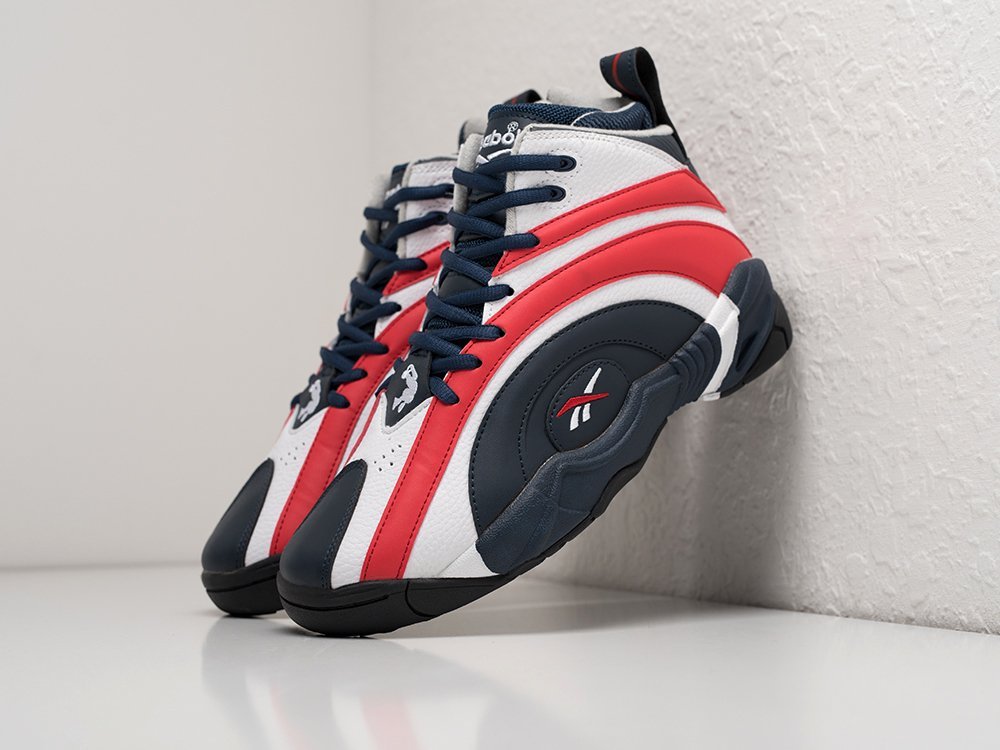Reebok Shaqnosis USA синие кожа мужские (AR28731) - фото 2 Reebok Shaqnosis USA синие кожа мужские (AR28731) - фото 2