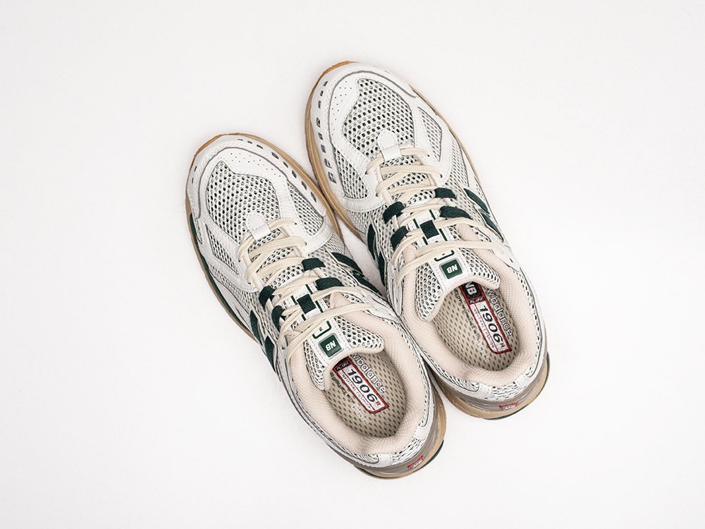 New Balance 1906R White Green белые замша мужские (AR28745) - фото 3 New Balance 1906R White Green белые замша мужские (AR28745) - фото 3