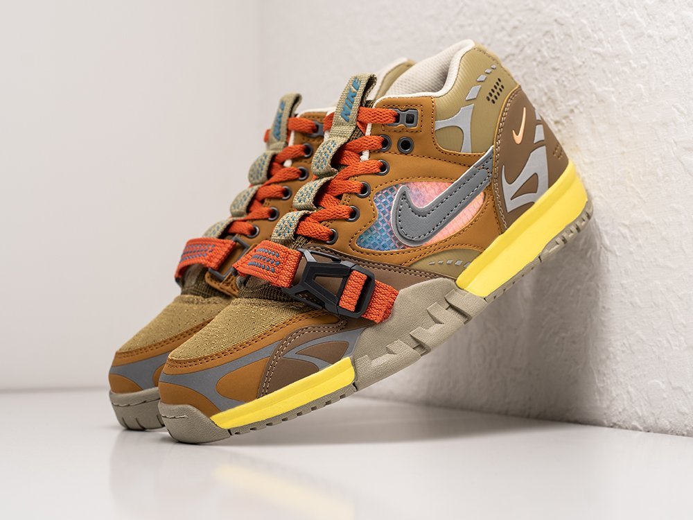 Nike Air Trainer 1 SP Coriander 2 желтые текстиль мужские (AR28746) - фото 2 Nike Air Trainer 1 SP Coriander 2 желтые текстиль мужские (AR28746) - фото 2