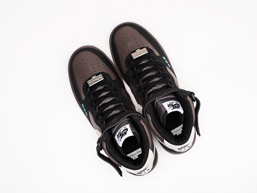 Nike Air Force 1 Mid NH 2 City Pack - Berlin коричневые кожа мужские (AR28753) - фото 3 Nike Air Force 1 Mid NH 2 City Pack - Berlin коричневые кожа мужские (AR28753) - фото 3