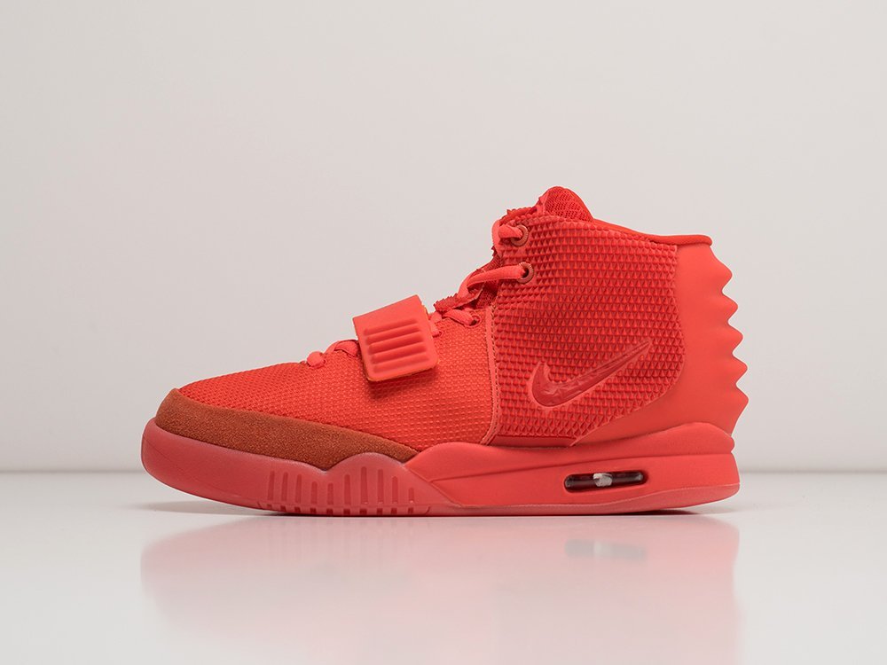 Nike Air Yeezy 2 Red October красные текстиль мужские (AR28756) - фото 1 Nike Air Yeezy 2 Red October красные текстиль мужские (AR28756) - фото 1