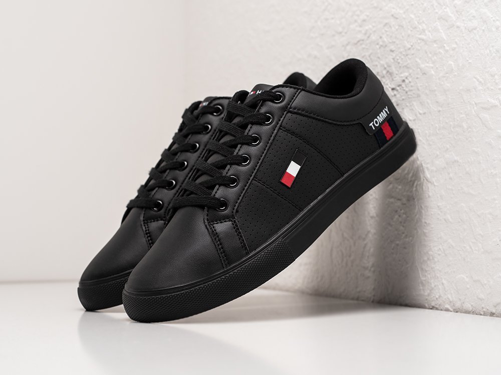 Tommy Hilfiger Essential черные кожа мужские (AR28764) - фото 2 Tommy Hilfiger Essential черные кожа мужские (AR28764) - фото 2