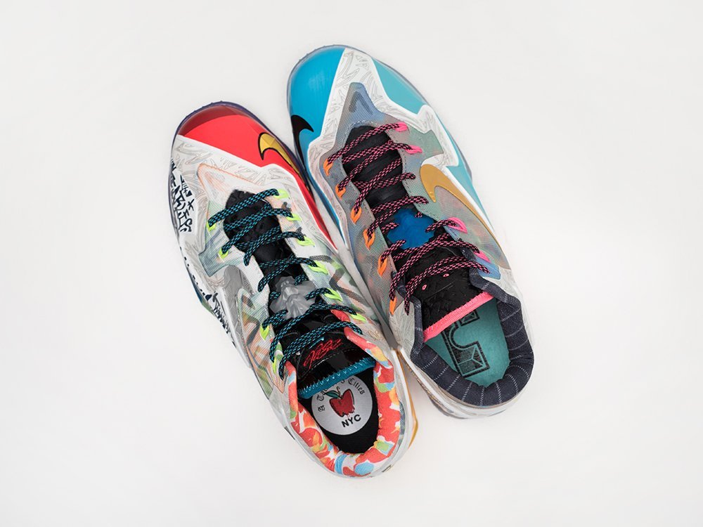 Nike Lebron 11 Premium What The LeBron разноцветные текстиль мужские (AR28773) - фото 3 Nike Lebron 11 Premium What The LeBron разноцветные текстиль мужские (AR28773) - фото 3