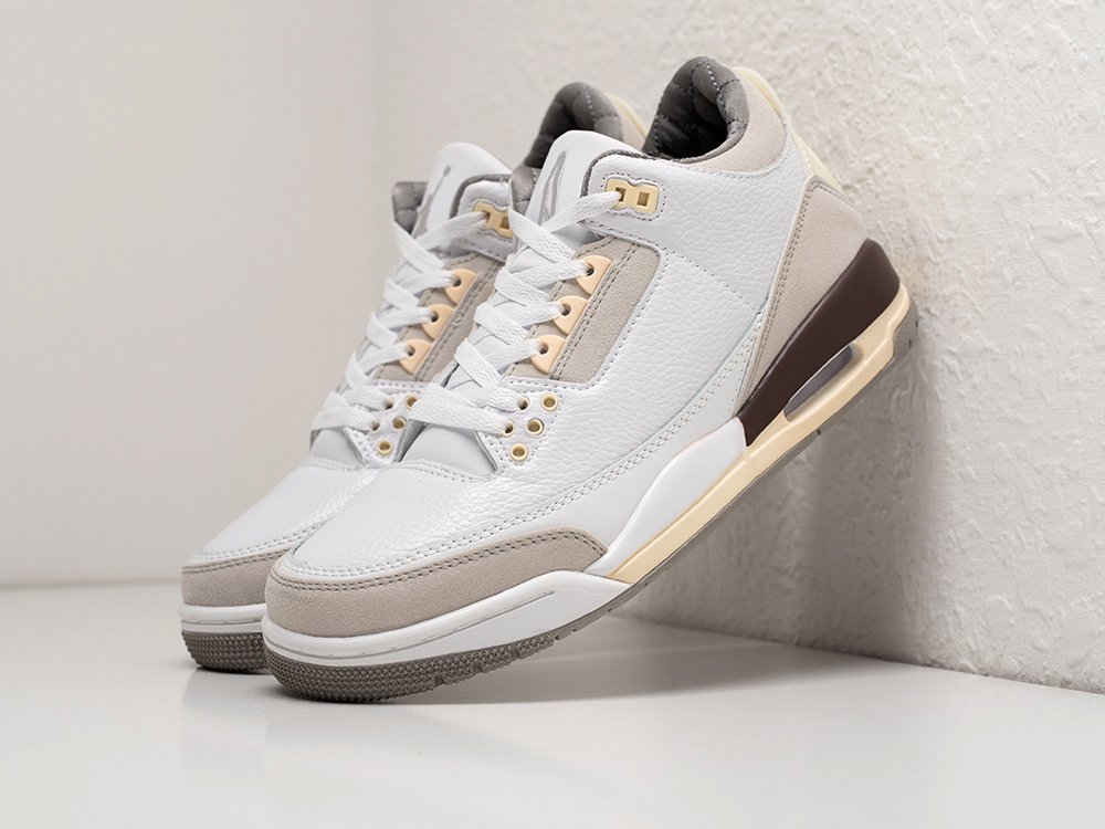 Nike x A Ma Maniére x Air Jordan 3 Retro SP белые кожа мужские (AR28785) - фото 2 Nike x A Ma Maniére x Air Jordan 3 Retro SP белые кожа мужские (AR28785) - фото 2